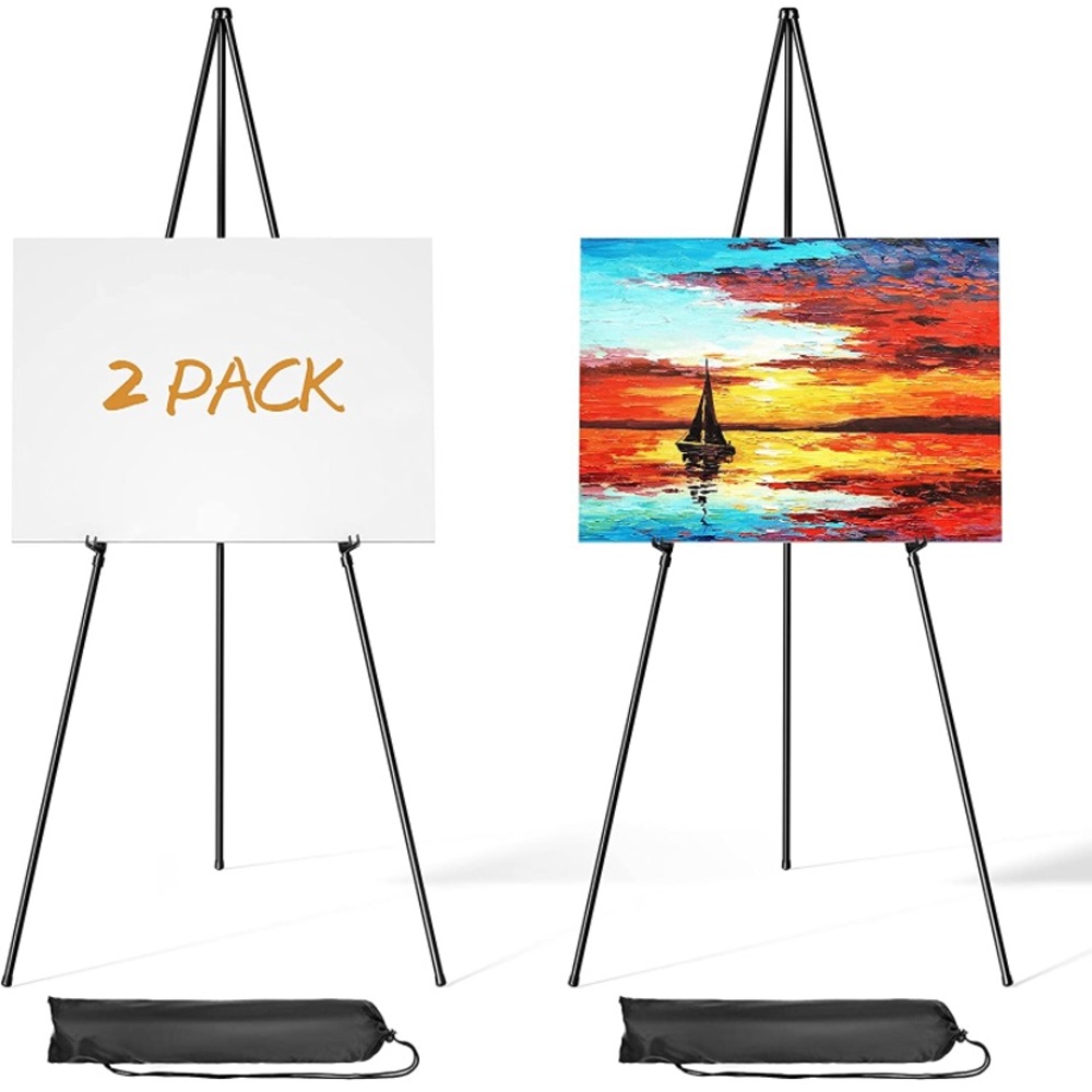 Set of 2 - 63” portable easels